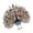 SCB1168 3, variant on Acrylic Peacocks Sculpture Statue Collectible Decorative Figurines,Home Bookshelf Desktop Decor Gifts for Women Men
