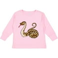 thumbnail image 3 of Inktastic Cute and Cuddly Ball Python Snake Boys or Girls Long Sleeve Toddler T-Shirt, 3 of 5