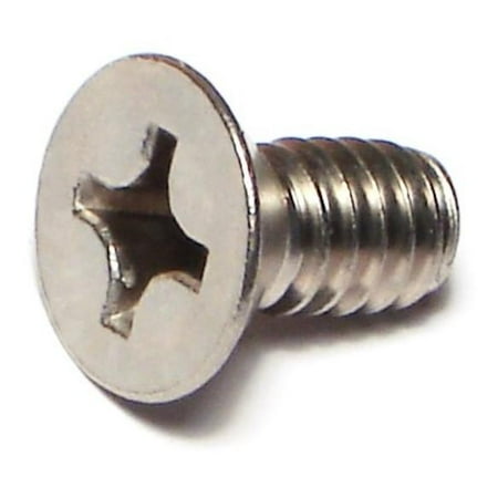 

1/4 -20 x 1/2 18-8 Stainless Steel Coarse Thread Phillips Flat Head Machine Screws