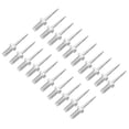 thumbnail image 1 of Ear Tag Pliers Accessories,20pcs Ear Tag Pin Animal Ear Tag Pliers Spare Pin Animal Stainless Steel Ear Tag Pin Professionally Tested, 1 of 9
