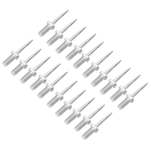 Ear Tag Pliers Accessories,20pcs Ear Tag Pin Animal Ear Tag Pliers Spare Pin Animal Stainless Steel Ear Tag Pin Professionally Tested