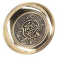 thumbnail image 3 of Decorative Tray, Classic Pattern Safe Reliable Decorative Attractive Durable Copper Fruit Tray  For Living Room For Buddhist Offering, 3 of 8