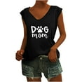thumbnail image 1 of Birdeem Mode Décontractée pour Femmes Chemises Imprimées Manches Courtes Tee-Shirt Ample Grande Taille Blouse Col en V, 1 of 6