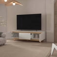 thumbnail image 2 of FM FURNITURE Lyman Entertainment Center Enginereed Wood White, 2 of 8