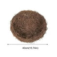 thumbnail image 5 of XIEULQP Artificial Bird Nest for Crafts, Easter, Party, Wedding, Patio Garden, Succulent Planter, Moss Landscape, DIY Terrarium and Spring Vignettes, 5 of 5
