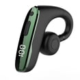 thumbnail image 3 of EGYMEN M-W8 Bluetooth Earphones, Wireless Conduction Stereo Headset, Sports Driving Earpiece with LED Display & Mic, 3 of 5