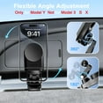 thumbnail image 7 of pop-tech Socket Car Mount for Tesla Model Y 2024-2020: Dashboard Air Vent Model Y Cell Phone Holder with Adjustable Telescopic Base for iPhone Samsung - Compatible with Pop Socket Grip, 7 of 7