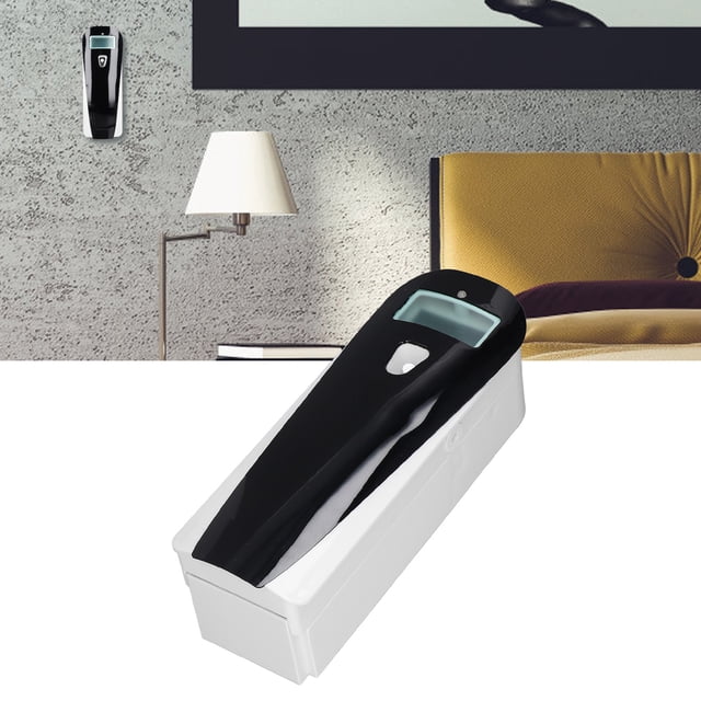 Máquina Pulverizadora De Fragancia, Dispensador Automático De Ambientador Interior Negro Montado En La Pared Con Temporizador Para Inodoro De Hotel