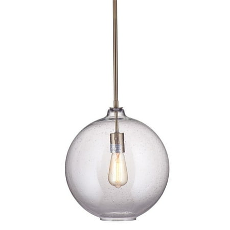 

Bassett Mirror Chauncey Metal Pendant in Antique Brass