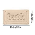 thumbnail image 3 of TIMIFIS Bathroom Rugs Home Bathroom Absorbent Floor Mat Is Machine Washable Soft Comfortable and Quickly Absorbs Water Ensuring Stable and Non Slip Bathroom Floor Mat Bath Mat, 3 of 7