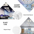 thumbnail image 5 of Letter K Fluorescent Light Covers, Monogram Words Magnetic Light Covers for Ceiling Lights, Fluorescent Ceiling Shade Filters for Classroom Bedroom Office 4x2Ft x 2PCS, 5 of 8