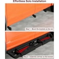thumbnail image 5 of M optimized Running Boards Compatible with 2019-2025 Dodge Ram 1500 Crew Cab, Steel Rock Sliders for 2019 2020 2021 2022 2023 2024 Ram 1500 New Body Supercrew Cab Only, 5 of 5