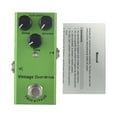 thumbnail image 2 of Pedal Guitar Vintage Overdrive Effects Pedal Drive/Volume/Tone Controls Knob DC 9V 6.35mm Input/Output Interface Electric Guitar Vintage Overdrive Effector with True Bypass, 2 of 7