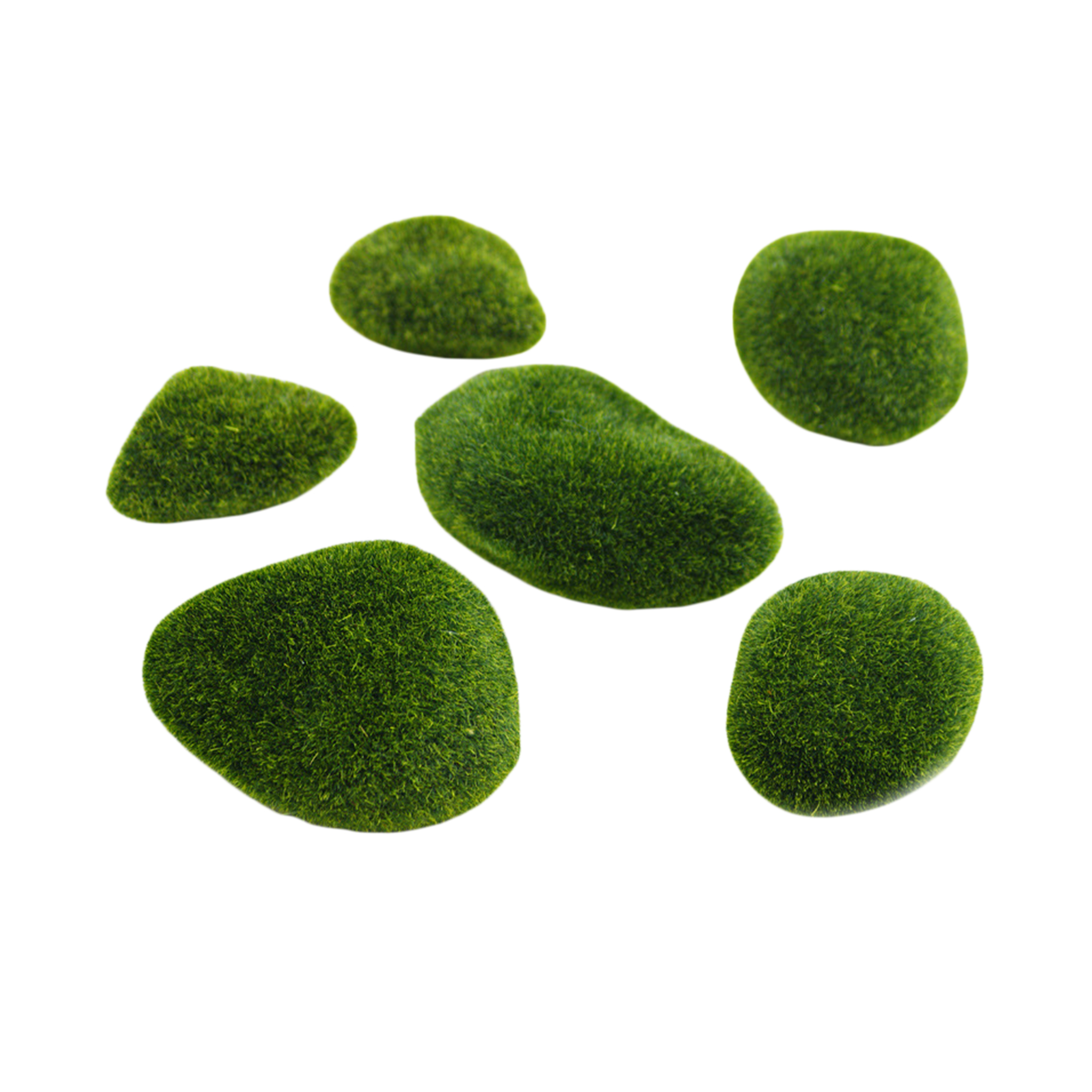 ZAXARRA Garden Ornament Moss Animal Figurine Decorative Artware Statue