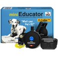 thumbnail image 1 of Educador - ET-300 Negro - Collar de entrenamiento para perros Ecollar con control remoto - Alcance de 1/2 milla, impermeable, recargable, 100 niveles de estimulación de entrenamiento, vibración y tono, 1 of 5