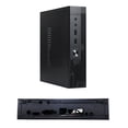 thumbnail image 1 of Mini-ITX HTPC para caja, chasis, monitorización, servidor, control industrial, ordenador, puertos de audio USB, carcasa, 1 of 8