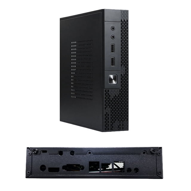 Mini-ITX HTPC para caja, chasis, monitorización, servidor, control industrial, ordenador, puertos de audio USB, carcasa