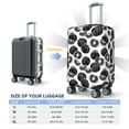 thumbnail image 6 of Xecao Hand Drawn Tomatoes print Elastic Luggage Cover, with double-sided print , is perfect for travel, business, and daily use, 6 of 9
