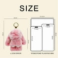 thumbnail image 6 of 1PC Handmade Soft Plush Rabbit Toy: Fluffy, Comfy, Ideal Birthday & Festival Gift (Comes with a randomly styled packaging box), 6 of 7