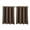 Coffee, variant on Leodye Blackout Curtains for Bedroom 2 Panel Set Long thermal Insulated Winter Grommet Heavy Blocking Darkening Window Drapes Out Curtain for Living Room Sliding -29*36in