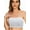 White, variant on Women's 3PCS Basic Layering Seamless Bra Top Simple Lingerie