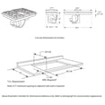 thumbnail image 2 of PGP9830DRBB 30" Gas Downdraft Cooktop w/ 4 Burners, 2 of 7