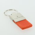 thumbnail image 2 of Lincoln Leather Key Ring (Orange), 2 of 3