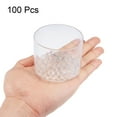 thumbnail image 2 of Uxcell 8mm Solid Round Clear Glass Ball Boiling Stones Soda Lime Glass Beads 100 Pack, 2 of 3
