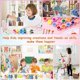 thumbnail image 3 of Juego de 560 Piezas de Pintura AcríLica, Tiras de Pintura AcríLica de 12 Colores para NiñOs y Adultos, Pintura Artesanal, para el Aula de CumpleañOs en Casa, 3 of 5