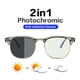thumbnail image 2 of Lentes fotocromáticos Anti radiación de moda para mujeres/hombres/sol/Anti luz azul/lentes de computadora/lentes de Metal UV400pangjing, 2 of 4