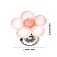thumbnail image 3 of Funda universal de botones de inodoro con adhesivo - Protector floral para uñas para facilitar la cisterna, se adapta tanto a depósitos redondos como rectangulares, 3 of 6