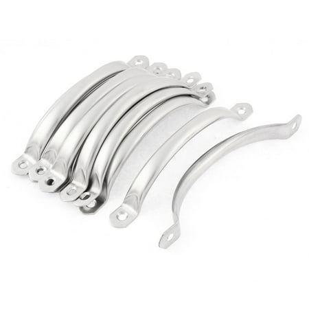 12pcs Stainless Steel Arch Knobs Cabinet Door Pull Handles Hardware 5