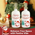 thumbnail image 2 of GM GMISUN 1 Pcs Christmas Glass Soap Dispenser with Pump for Kitchen and Bathroom 16oz, 2 of 7