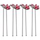 thumbnail image 1 of KAKOWELY 4 horquillas para el pelo de novia en forma de U, con diamantes de imitación, para boda y novia, 1 of 5