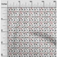 thumbnail image 2 of oneOone Cotton Silk Gray Fabric Christmas Sewing Material Print Fabric By The Yard 42 Inch Wide, 2 of 4
