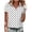 White, variant on Lmnyox Womens Short Sleeve Golf Shirt Fashion Print Half Zip Collared Shirts Trendy Loose Summer Blouses Outfits