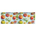 thumbnail image 6 of Yayeee Kitchen Valance Rod Pocket 54" x 18" Living Room Window Curtain, Green Tomatoes, 6 of 6