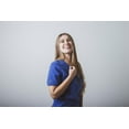 thumbnail image 4 of V-Neck Knit Panel Top, 4 of 4