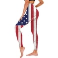 thumbnail image 1 of MKLEKYY Leggings deportivos para mujer, Día de la Independencia, para el 4 de julio, para yoga, correr, gimnasio, yoga, mallas de compresión, yoga, correr, fitness. 4068, 1 of 3