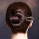 thumbnail image 3 of Horquillas para el pelo vintage en forma de U para mujer, elegantes horquillas de perla, accesorios chinos para el cabello para bodas, fiestas, peinados de novia, 3 of 7