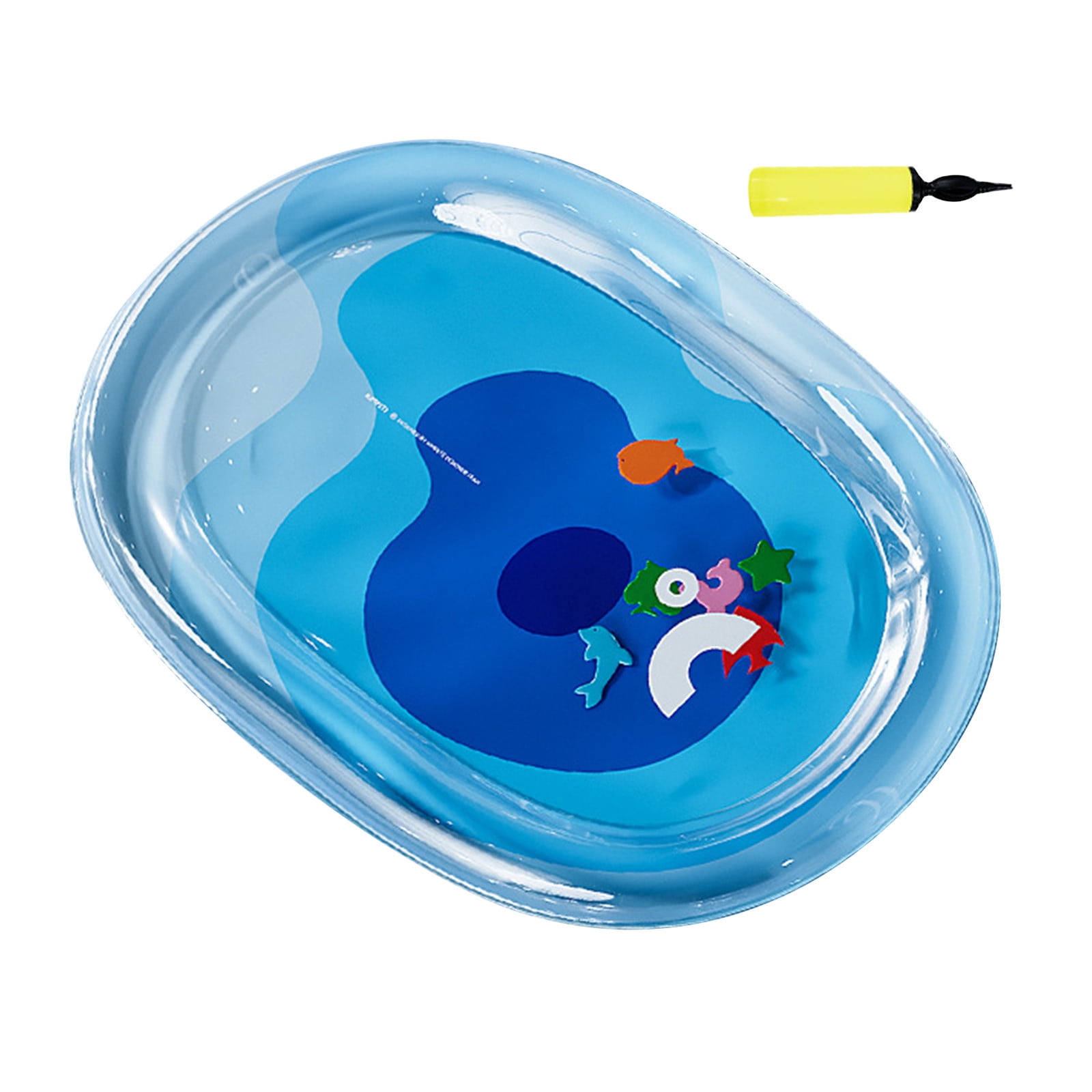 PALIFEUR Pet Water Bed for Dogs & Cats, Portable Water-Filled/Inflatable Pet Cooling Pad, Summer Pet Cooling Water Sensory Play Mat (Three Size)