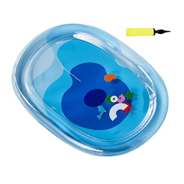 RKSTN Cat Bed Water Mattress for Pets Large Inflatable Ice Mattress for Pets Elliptical Water Mattress Water Ripple L