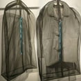 thumbnail image 4 of Breathable Garment Bags Transparent with Zipper Closure for Easy Access and Protections for Closet Storage, 4 of 8
