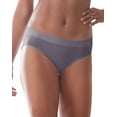 thumbnail image 2 of Women's Bali DFAK90 Comfort Revolution Microfiber Hipster Panty- 3Pack (Black/White/Excalibur 10/11), 2 of 2