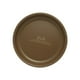 thumbnail image 4 of Plato de camping Plato de cocina Vajilla de acero inoxidable Diámetro de 4,72 pulgadas Plato de cena Plato de camping para excursiones de senderismo Marrón, 4 of 8