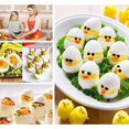 thumbnail image 4 of 6 Piezas Cocedor de Huevos de Silicona, Cazador Furtivo Rápido Antiadherente, Cocedor de Huevos Escalfados de Cocina, Hervir Huevos sin Cáscara, Adecuado para el Hogar y el Restaurante, Blanco, 4 of 5