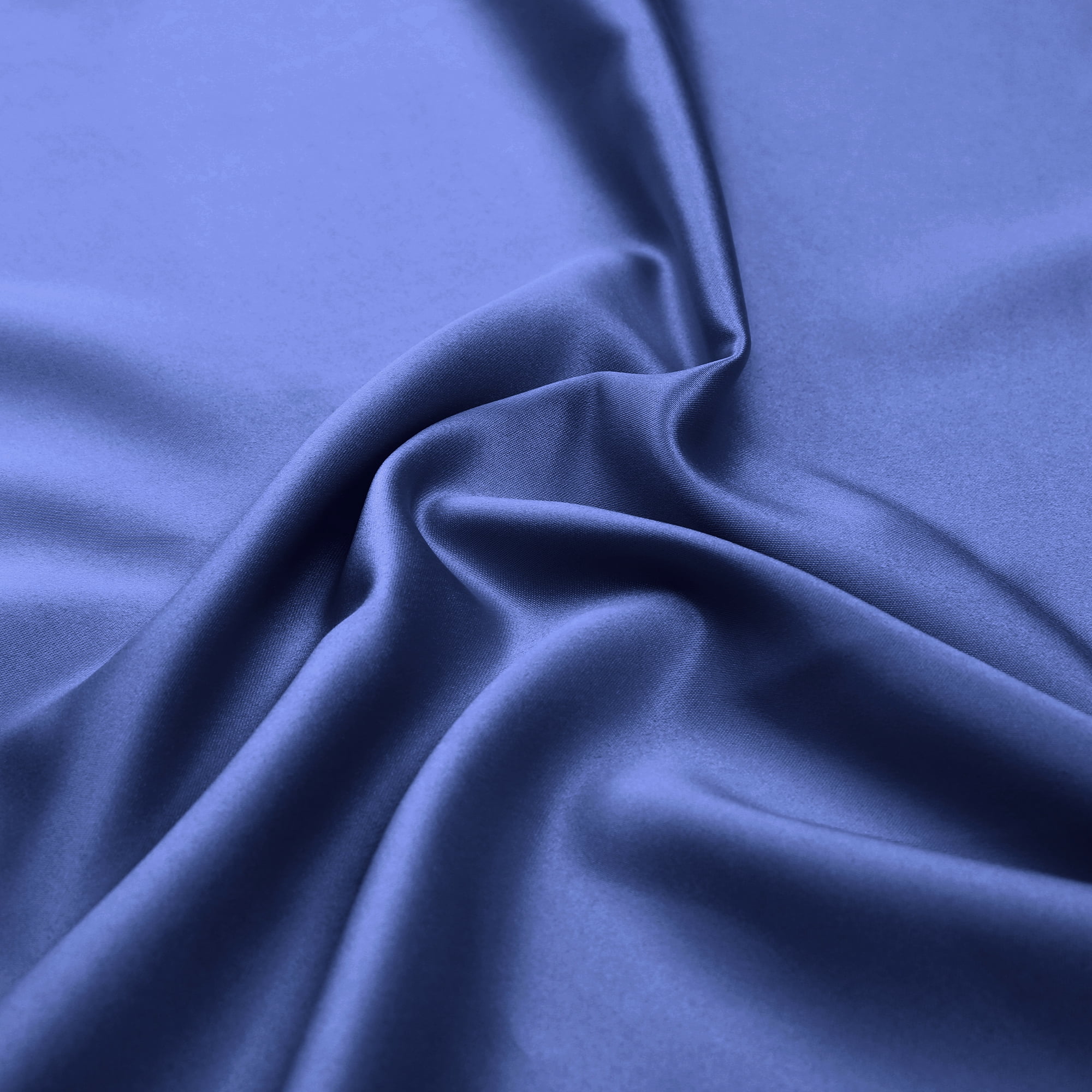 Unique Bargains Satin Pillow Case Cooling Pillowcases with Envelope Closure Standard Navy