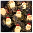 thumbnail image 4 of Guirnaldas de luces navideñas con bombillas incandescentes para decoración de interiores, guirnaldas de árboles de Navidad, cumpleaños, bodas, festivales, 4 of 4
