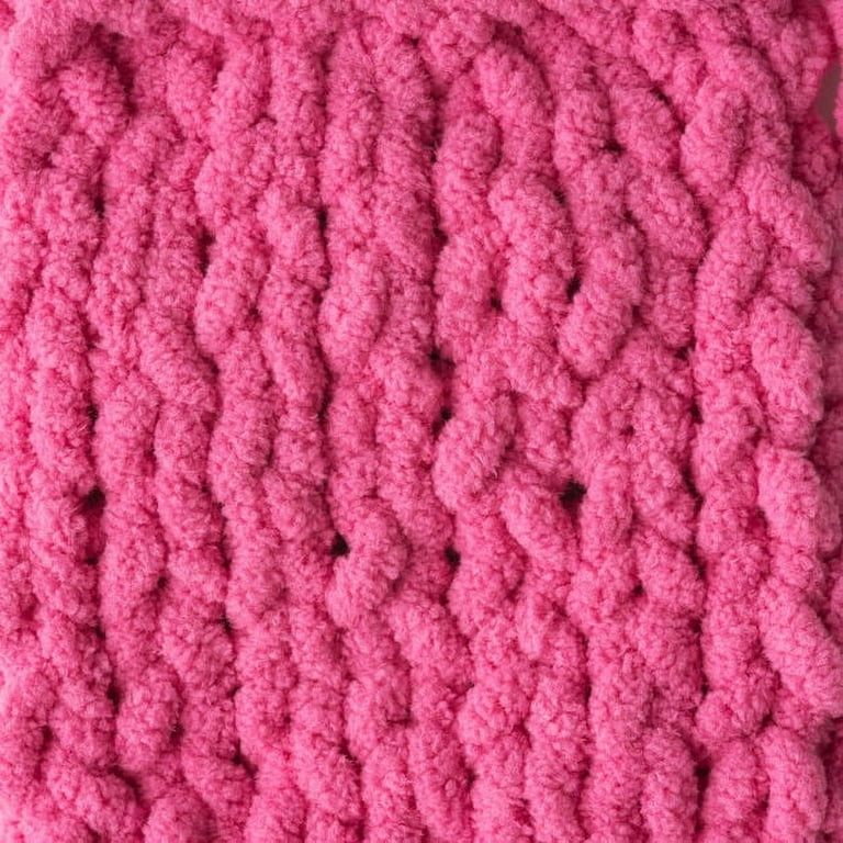 Bernat® Cozy Chenille Blanket Brights™ Super Bulky #6 Polyester