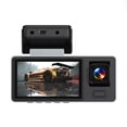 thumbnail image 2 of Ganfancp Dash Cam Delantera Interior Trasera 1080P Hd Dash Camera para Coches con Infrarrojos Visión Nocturna 170 Grados de Ancho Monitor de Aparcamiento Grabación En Bucle App Rebajas Flash Deals 1X, 2 of 7